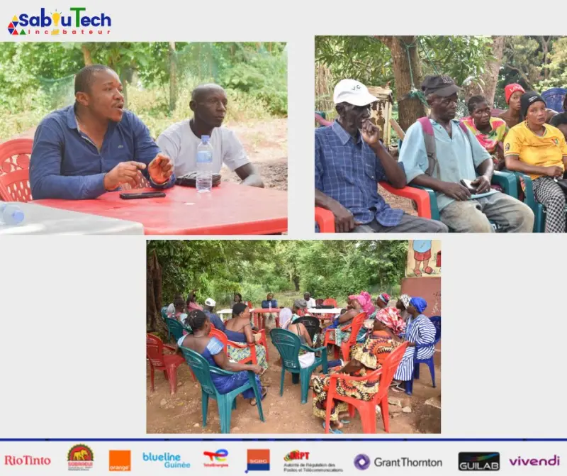 Rencontres communautaires sur le terrain